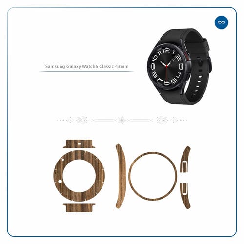 Samsung_Watch6 Classic 43mm_Light_Walnut_Wood_2